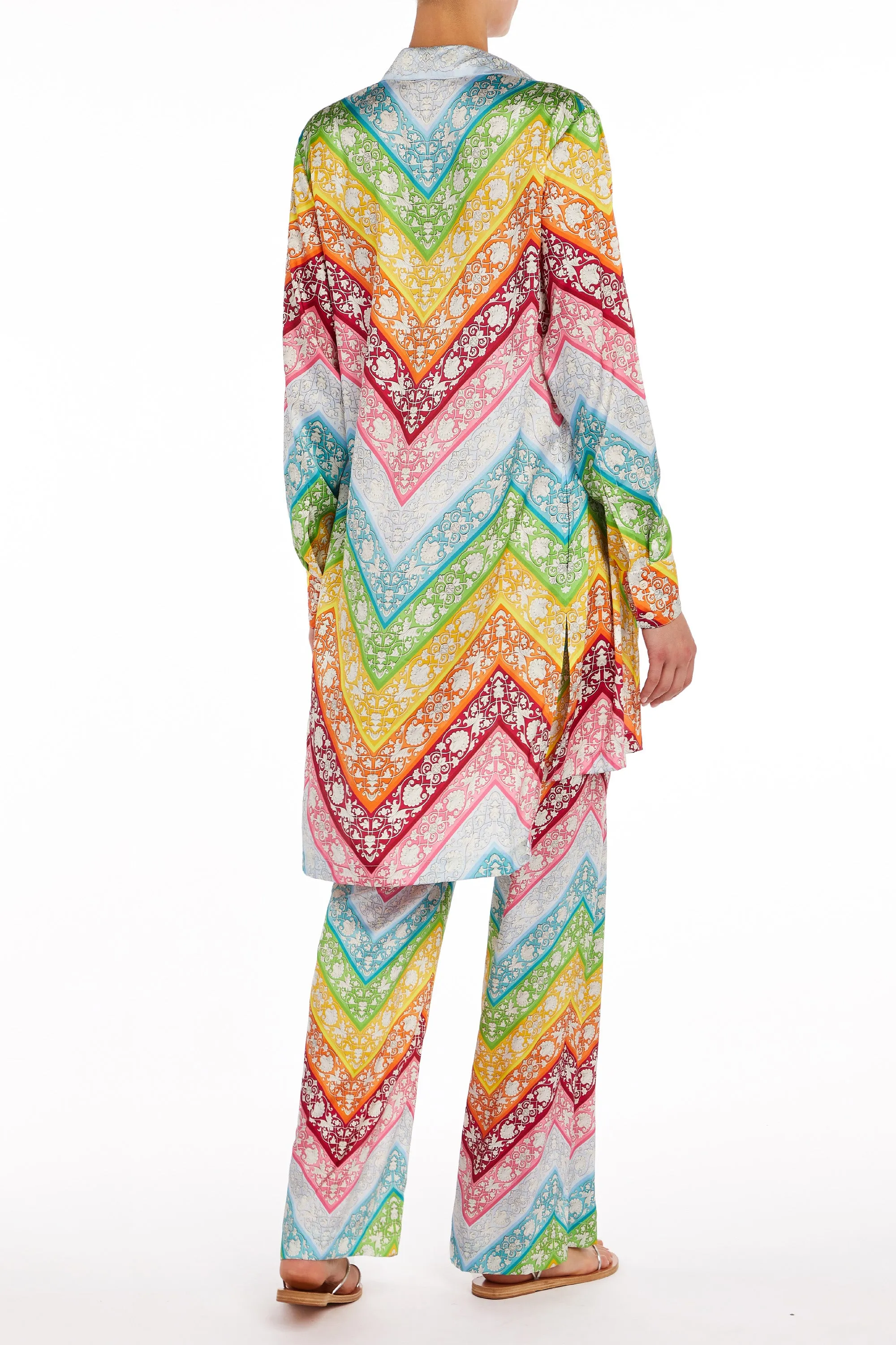 Verona Shirt Rainbow Chevron sold by MARY KATRANTZOU product image thumbnail 4
