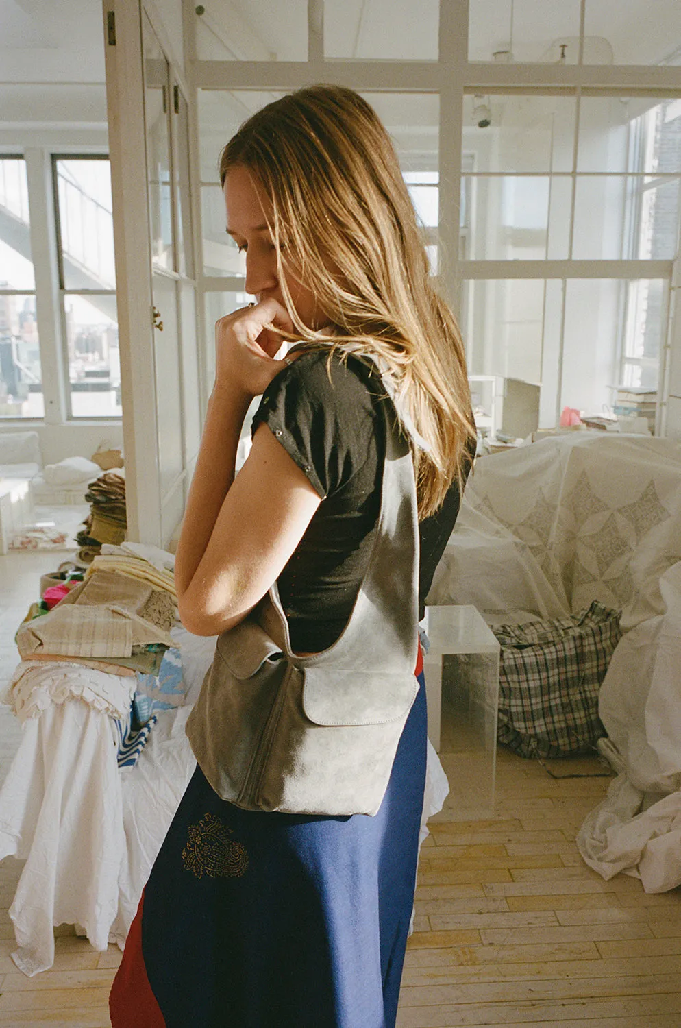 CROPPED SHORT SLEEVED TOP, RUN 6 1998 sold by Maryam Nassir Zadeh product image thumbnail 3