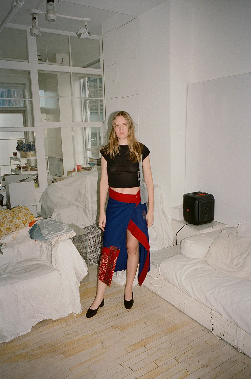 CROPPED SHORT SLEEVED TOP, RUN 6 1998 sold by Maryam Nassir Zadeh product image thumbnail 2
