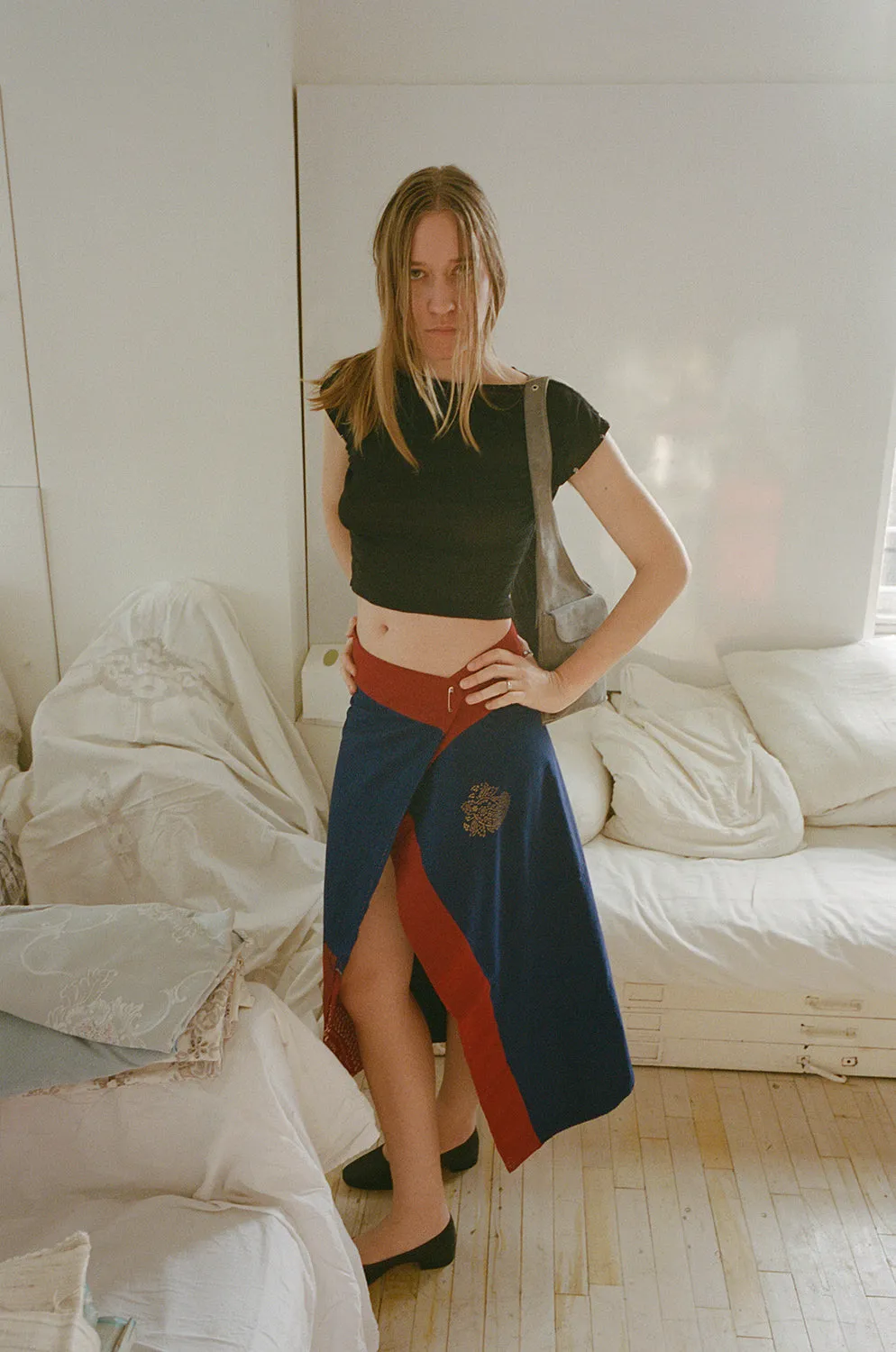 CROPPED SHORT SLEEVED TOP, RUN 6 1998 sold by Maryam Nassir Zadeh product image thumbnail 5