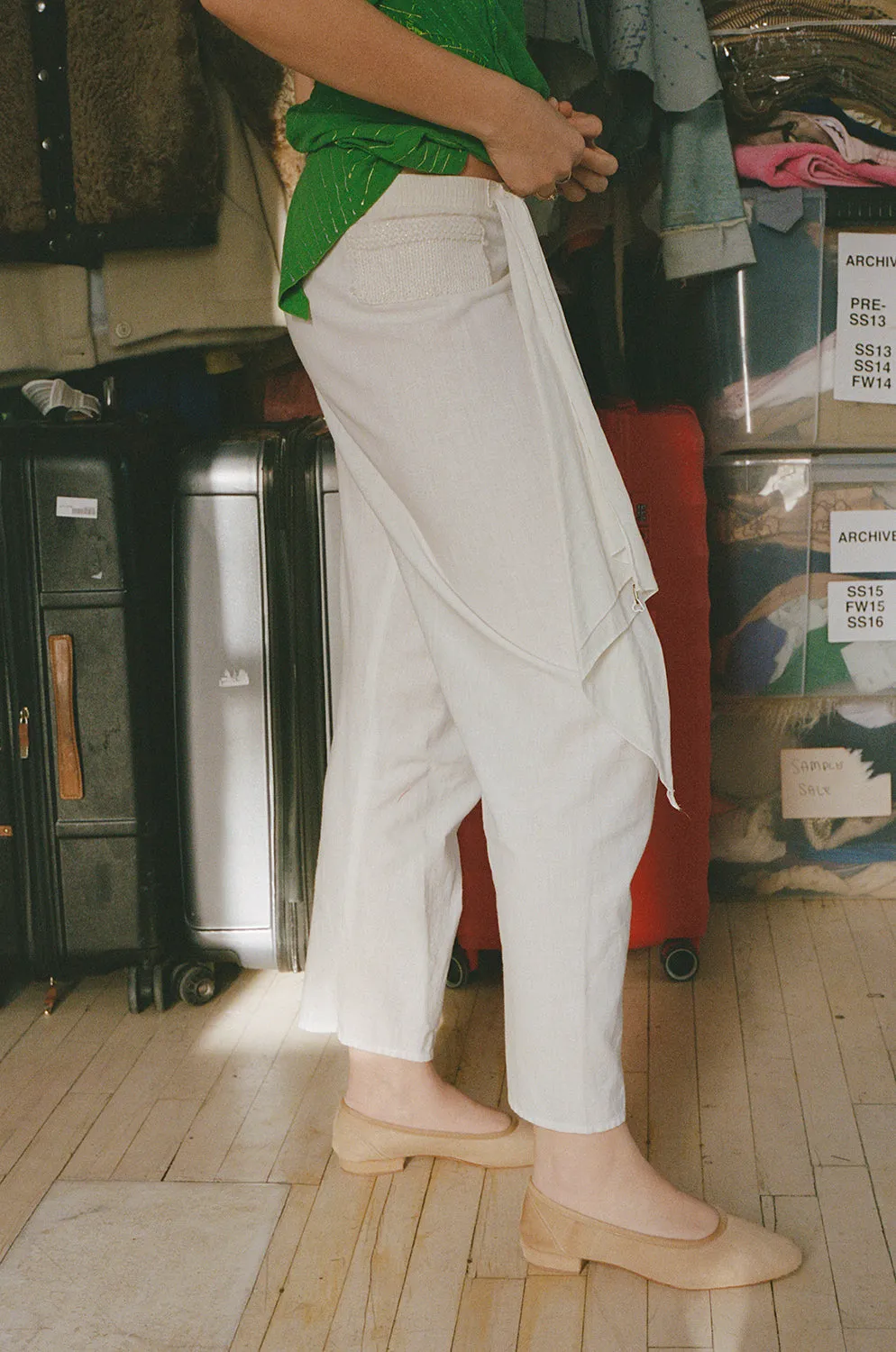 ELASTIC WAIST PANTS, RUN 5 1997 sold by Maryam Nassir Zadeh product image thumbnail 3