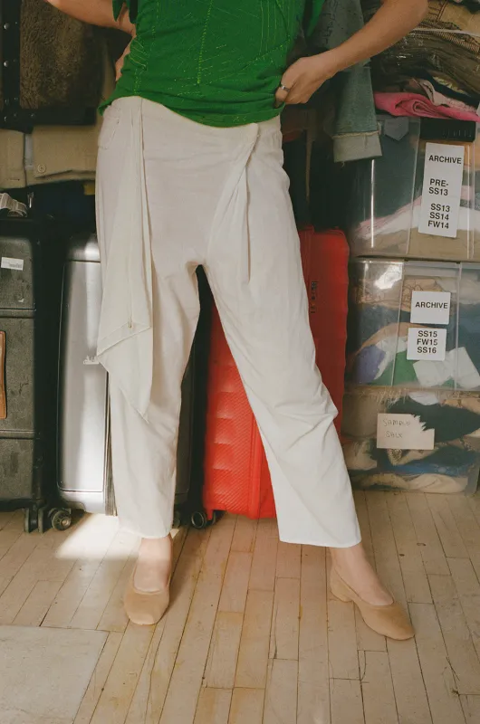 ELASTIC WAIST PANTS, RUN 5 1997 made by Maryam Nassir Zadeh
