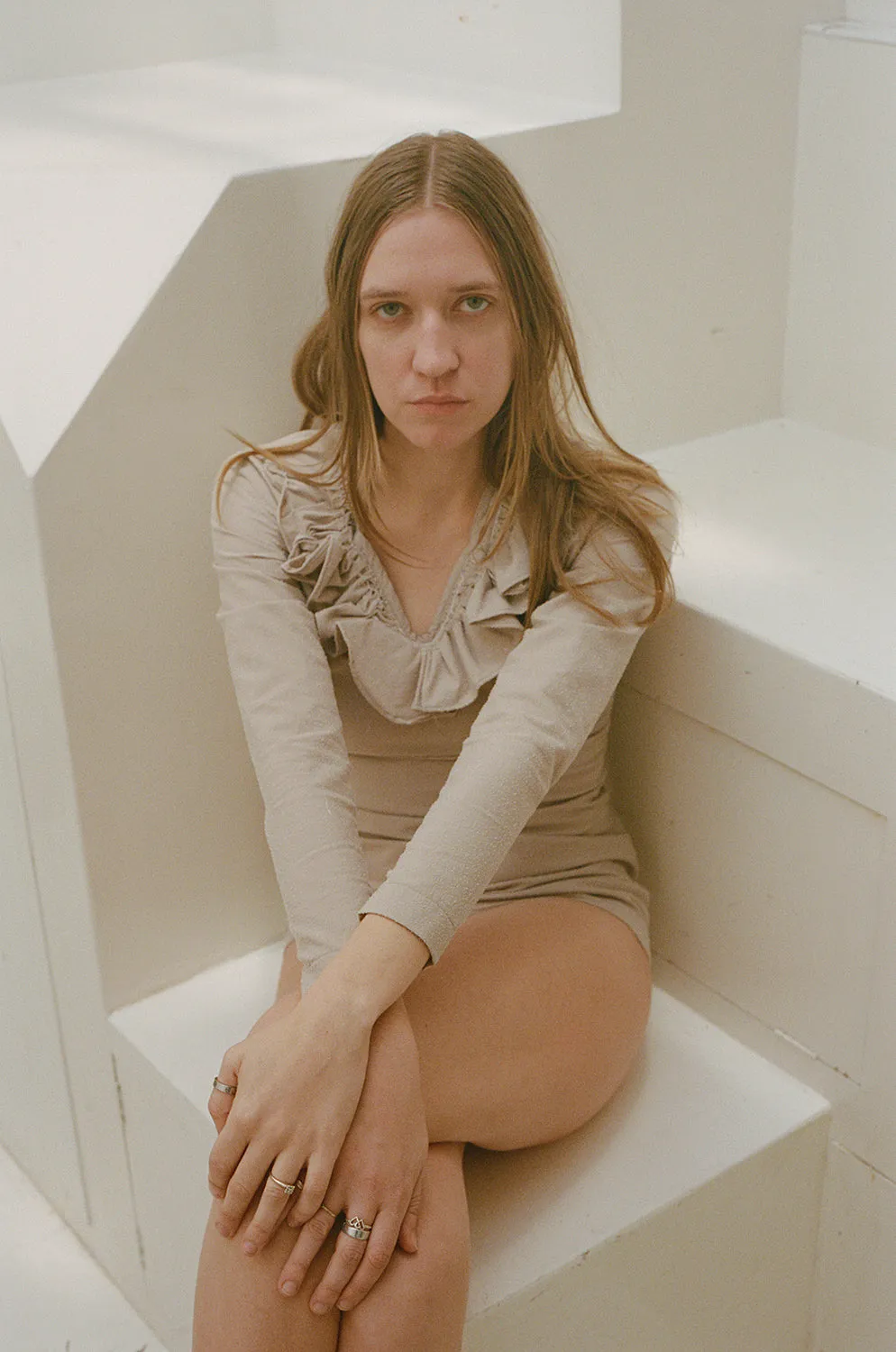 RUFFLE COLLAR TOP, RUN 4 1997 sold by Maryam Nassir Zadeh product image thumbnail 4