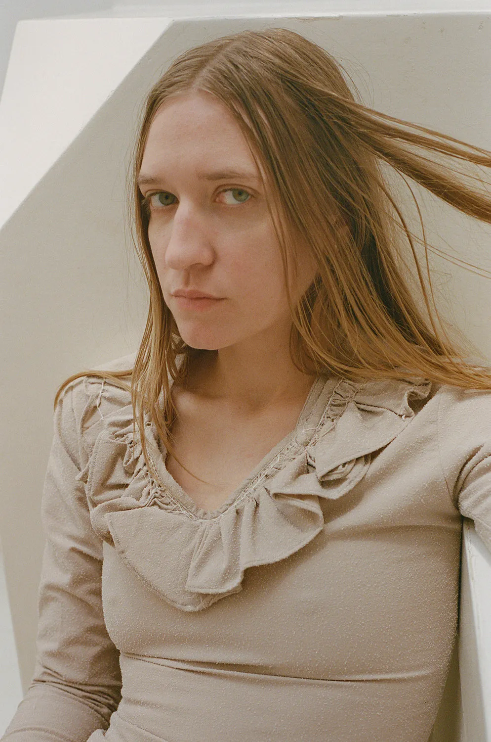 RUFFLE COLLAR TOP, RUN 4 1997 sold by Maryam Nassir Zadeh product image thumbnail 5