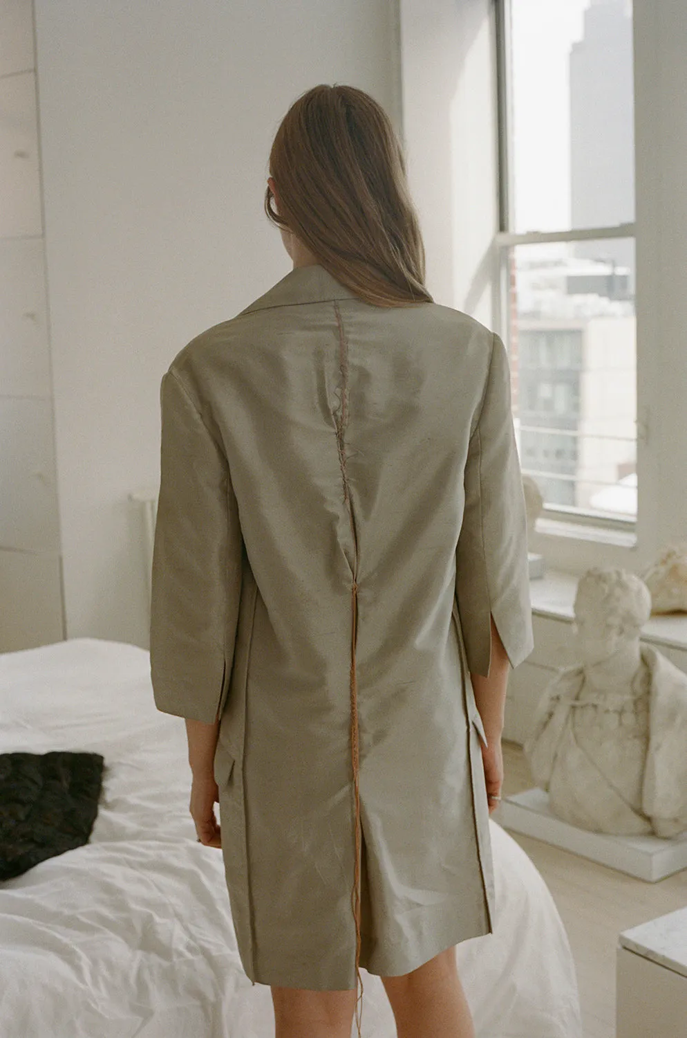 CUSTOM GREY JACKET, RUN 5 1997 sold by Maryam Nassir Zadeh product image thumbnail 4