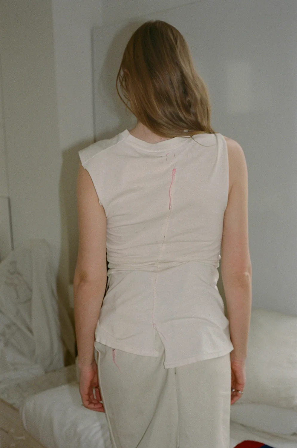 IVORY TOP W/ STITCHING, RUN 7 1998 sold by Maryam Nassir Zadeh product image thumbnail 3