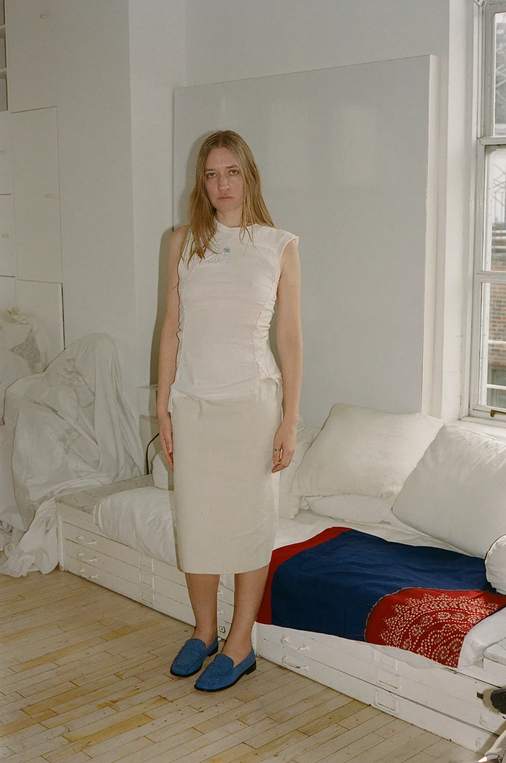 IVORY TOP W/ STITCHING, RUN 7 1998 sold by Maryam Nassir Zadeh product image thumbnail 5