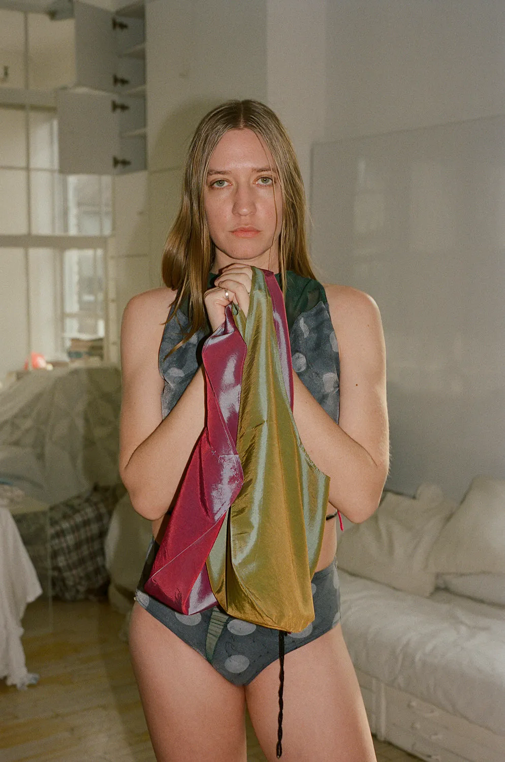 LARA TOTE, PLUM sold by Maryam Nassir Zadeh product image thumbnail 4