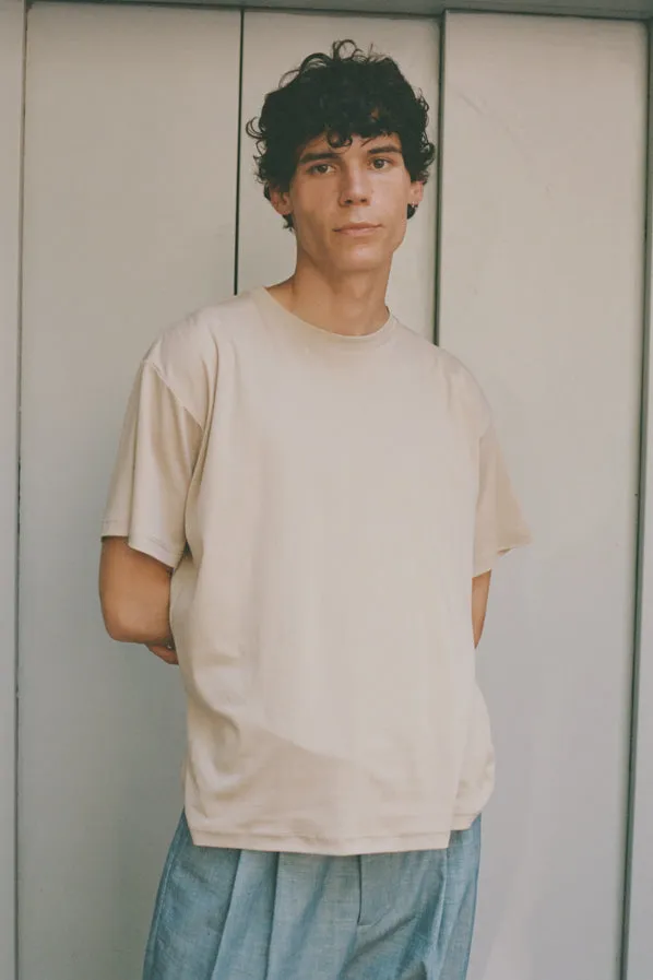 DREAM TEE, LIGHT UMBER sold by Maryam Nassir Zadeh product image thumbnail 5