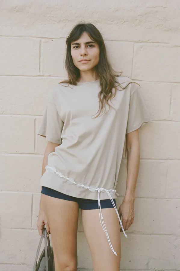 DREAM TEE, LIGHT UMBER sold by Maryam Nassir Zadeh product image thumbnail 2