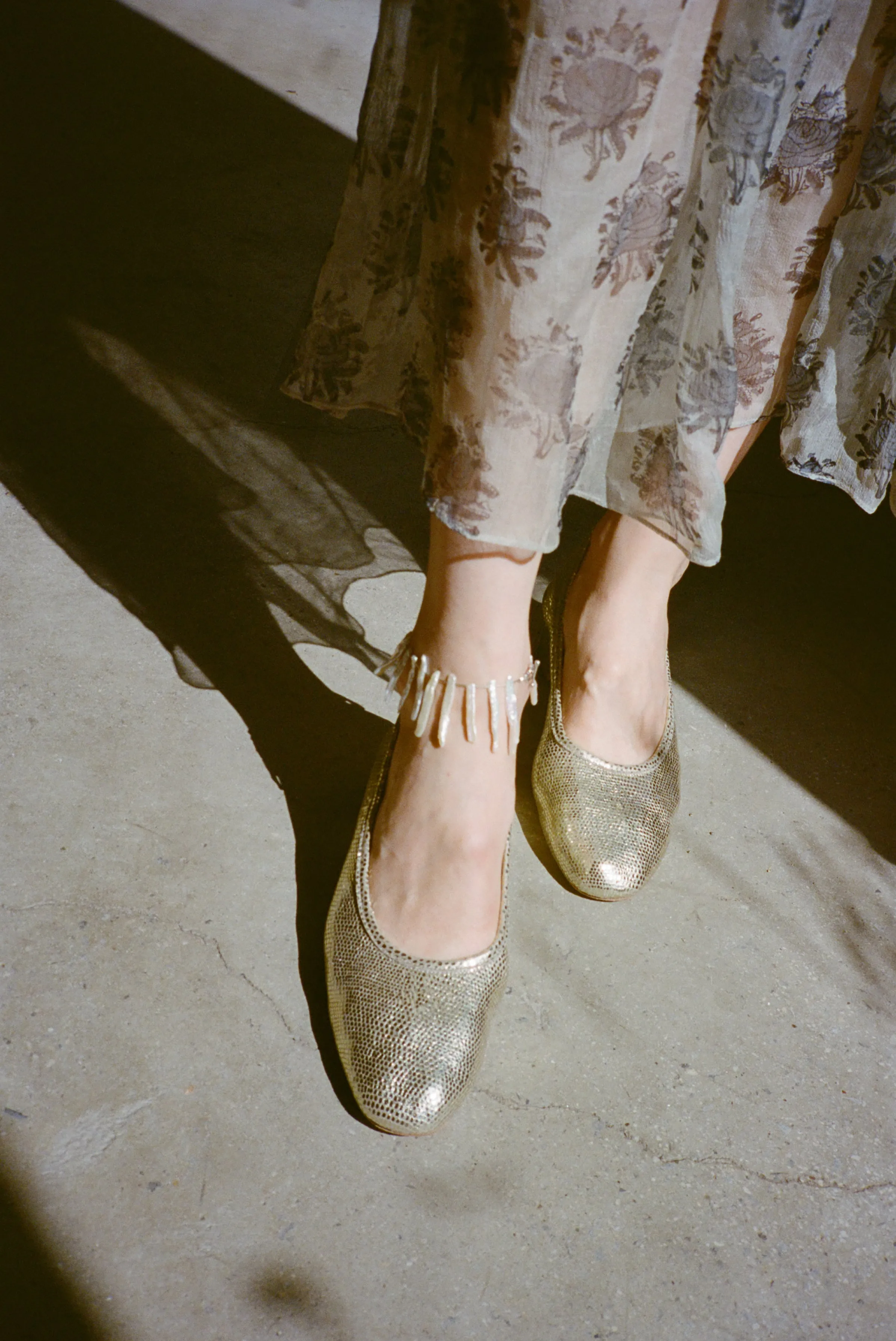 SASH ANKLET, WHITE sold by Maryam Nassir Zadeh