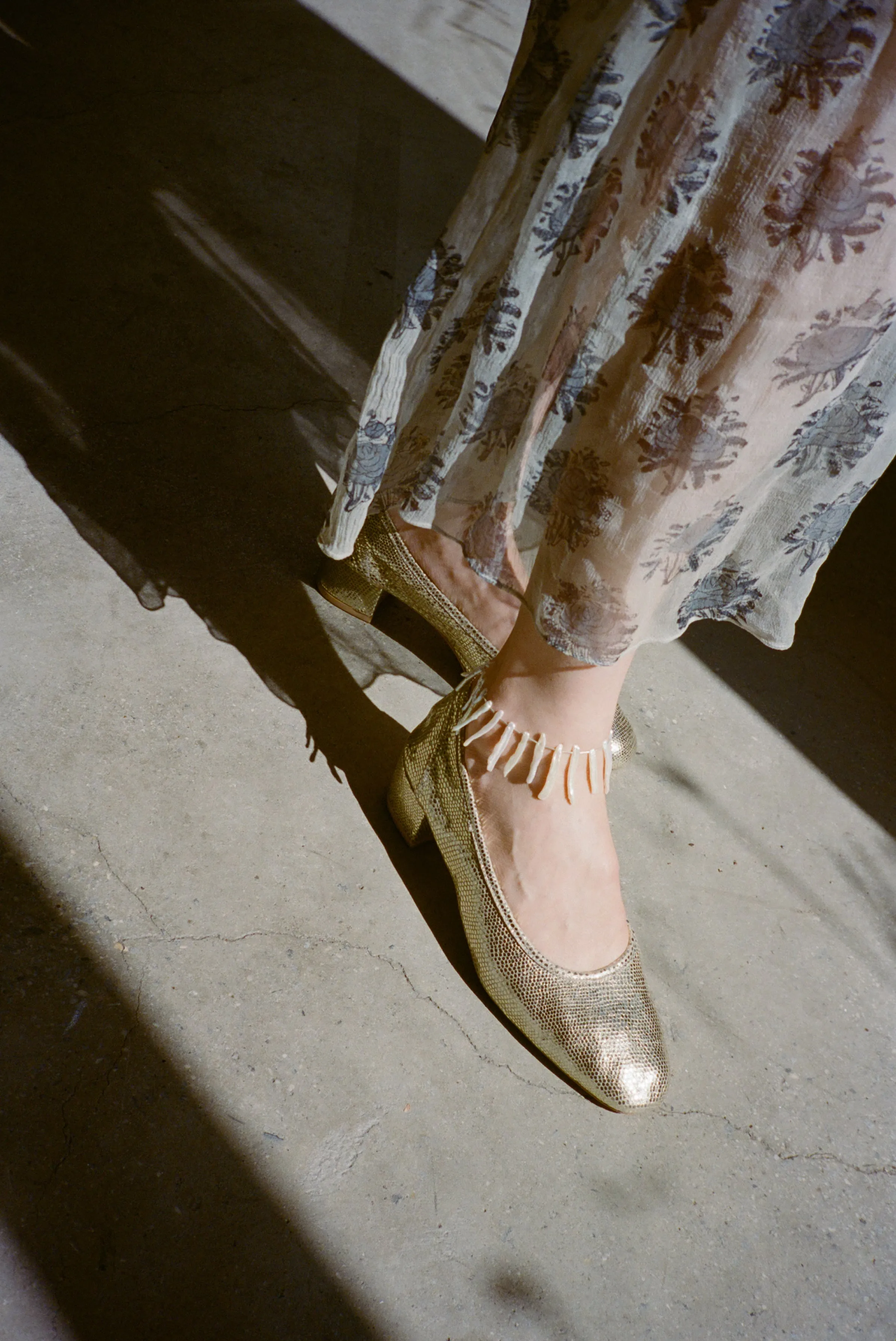 SASH ANKLET, WHITE sold by Maryam Nassir Zadeh product image thumbnail 3