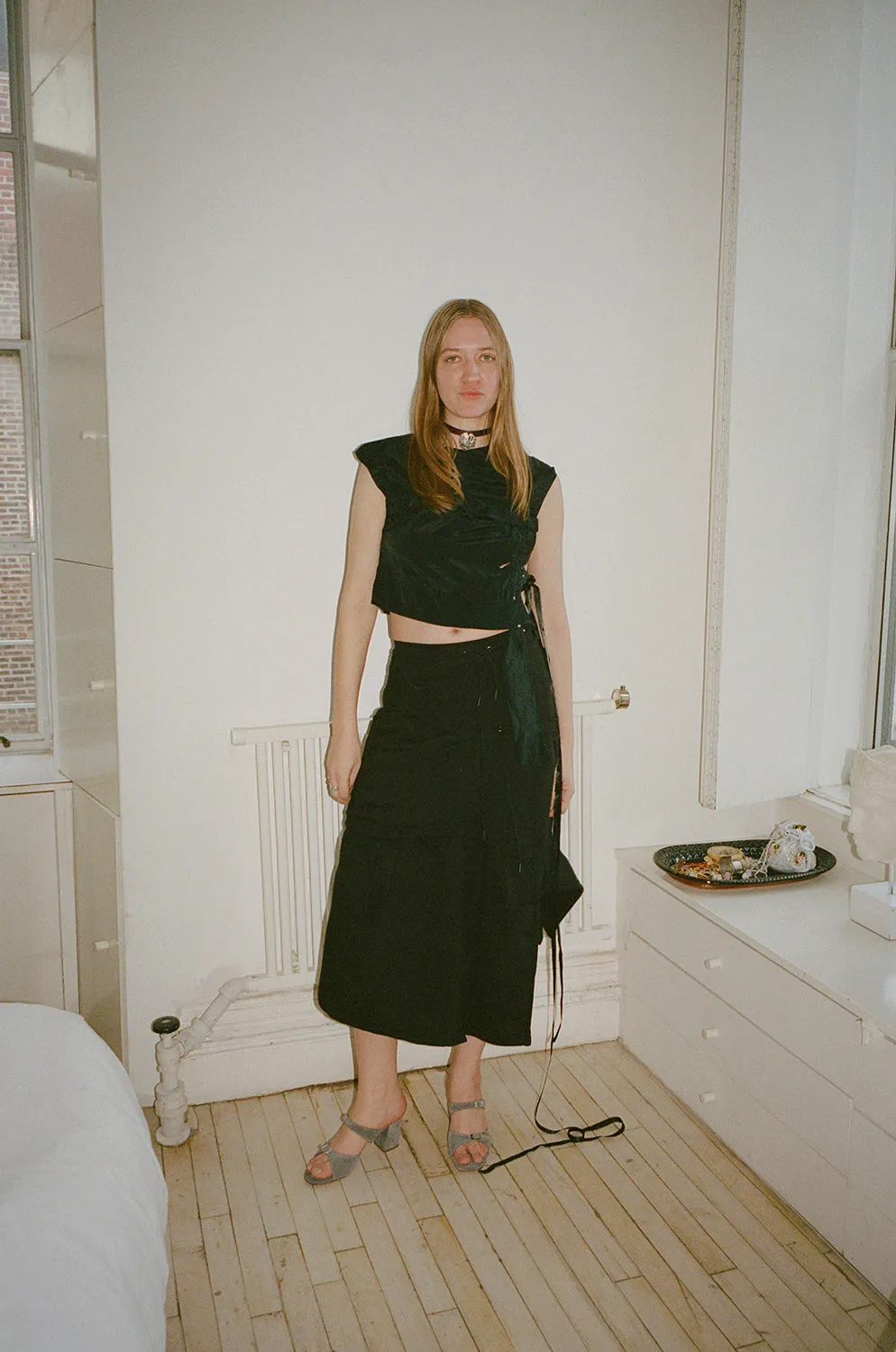 UNA SANDAL, STONE CALF sold by Maryam Nassir Zadeh product image thumbnail 2