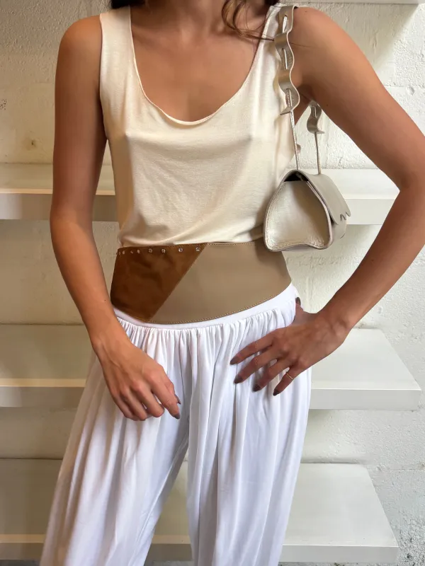 WRAP BELT, CLAY made by Maryam Nassir Zadeh