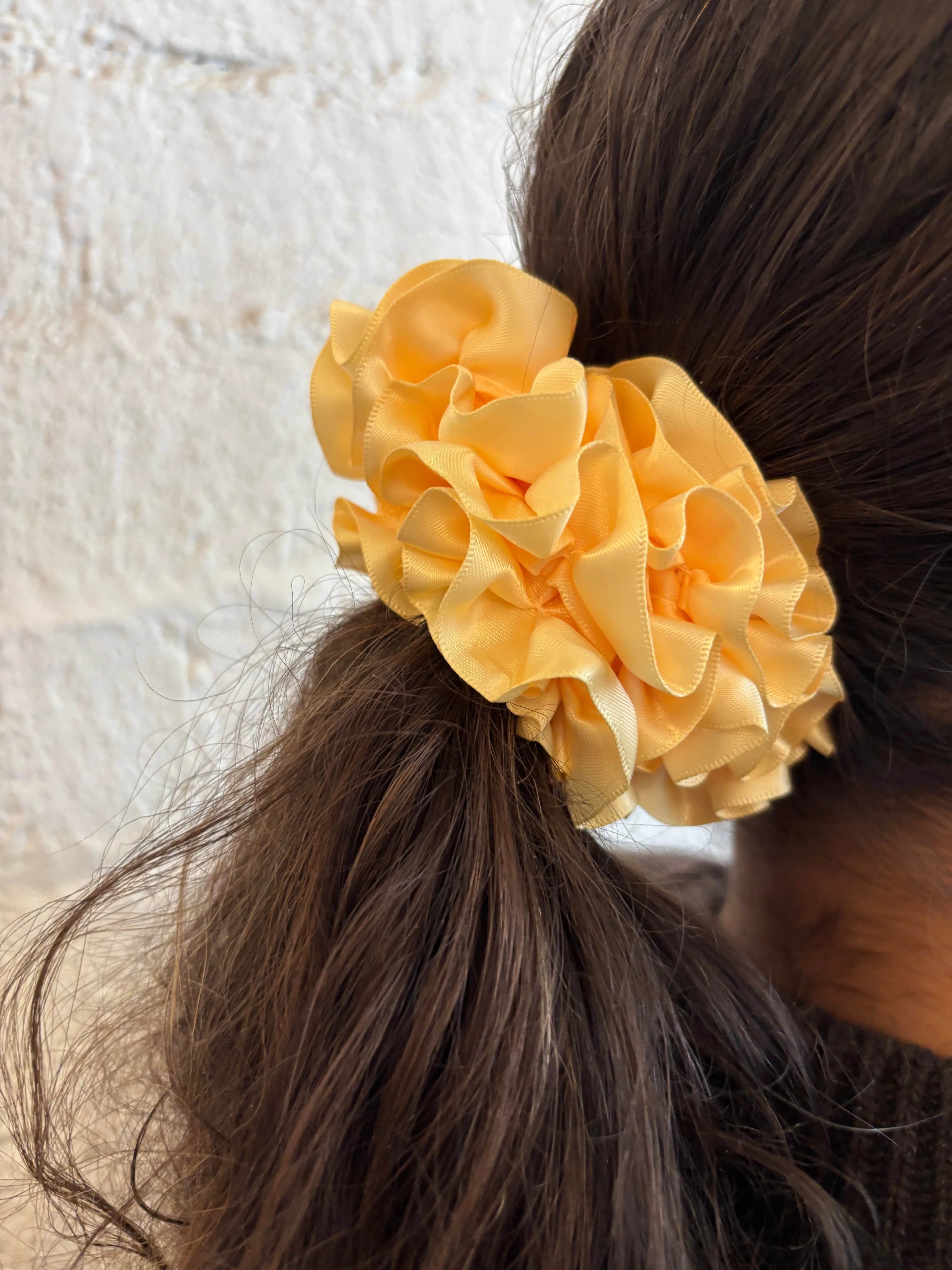 CARNATION SCRUNCHIE, CHAMOIS sold by Maryam Nassir Zadeh product image thumbnail 3