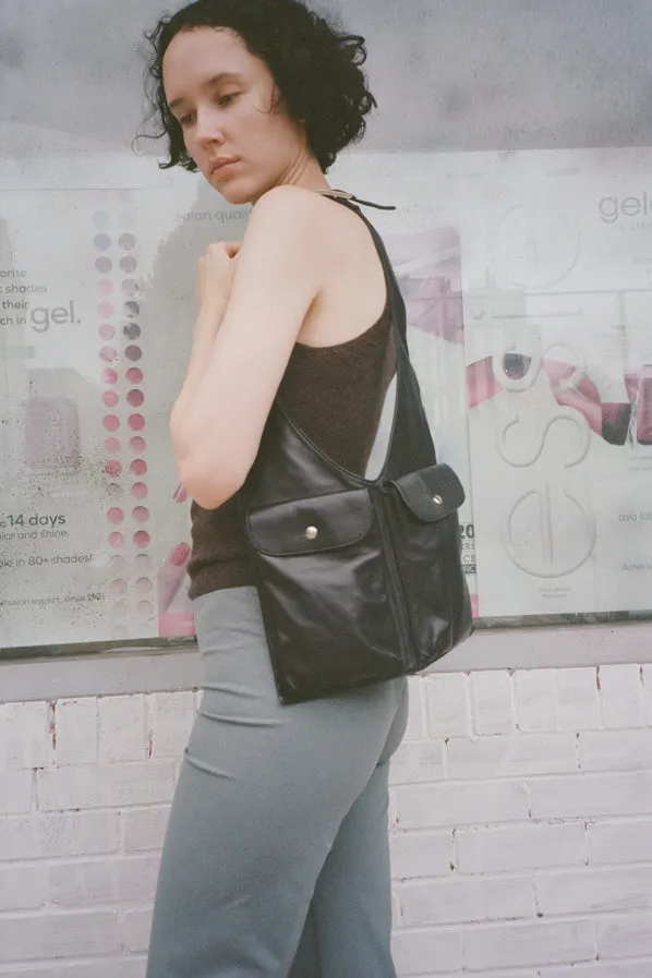 JULIAN BAG, BLACK CALF sold by Maryam Nassir Zadeh product image thumbnail 4