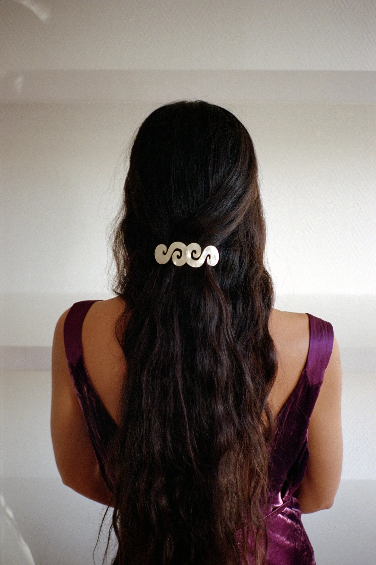CHEYENNE BARRETTE, PEARL sold by Maryam Nassir Zadeh product image thumbnail 5