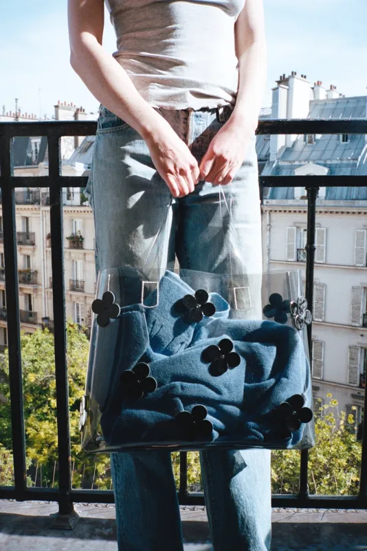 PICO TOTE, SMOKE made by Maryam Nassir Zadeh