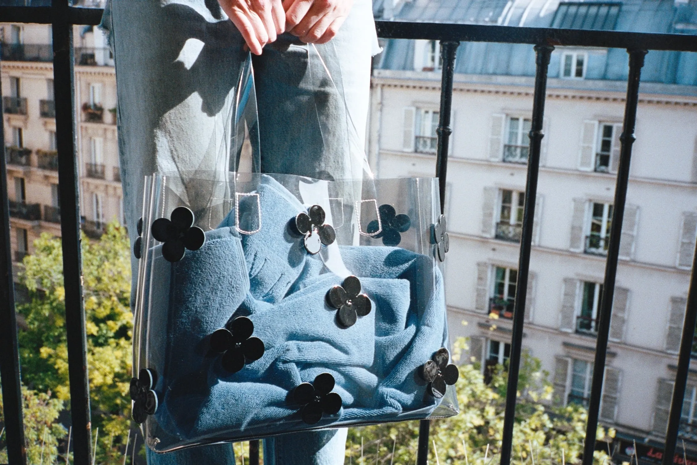 PICO TOTE, SMOKE sold by Maryam Nassir Zadeh product image thumbnail 2