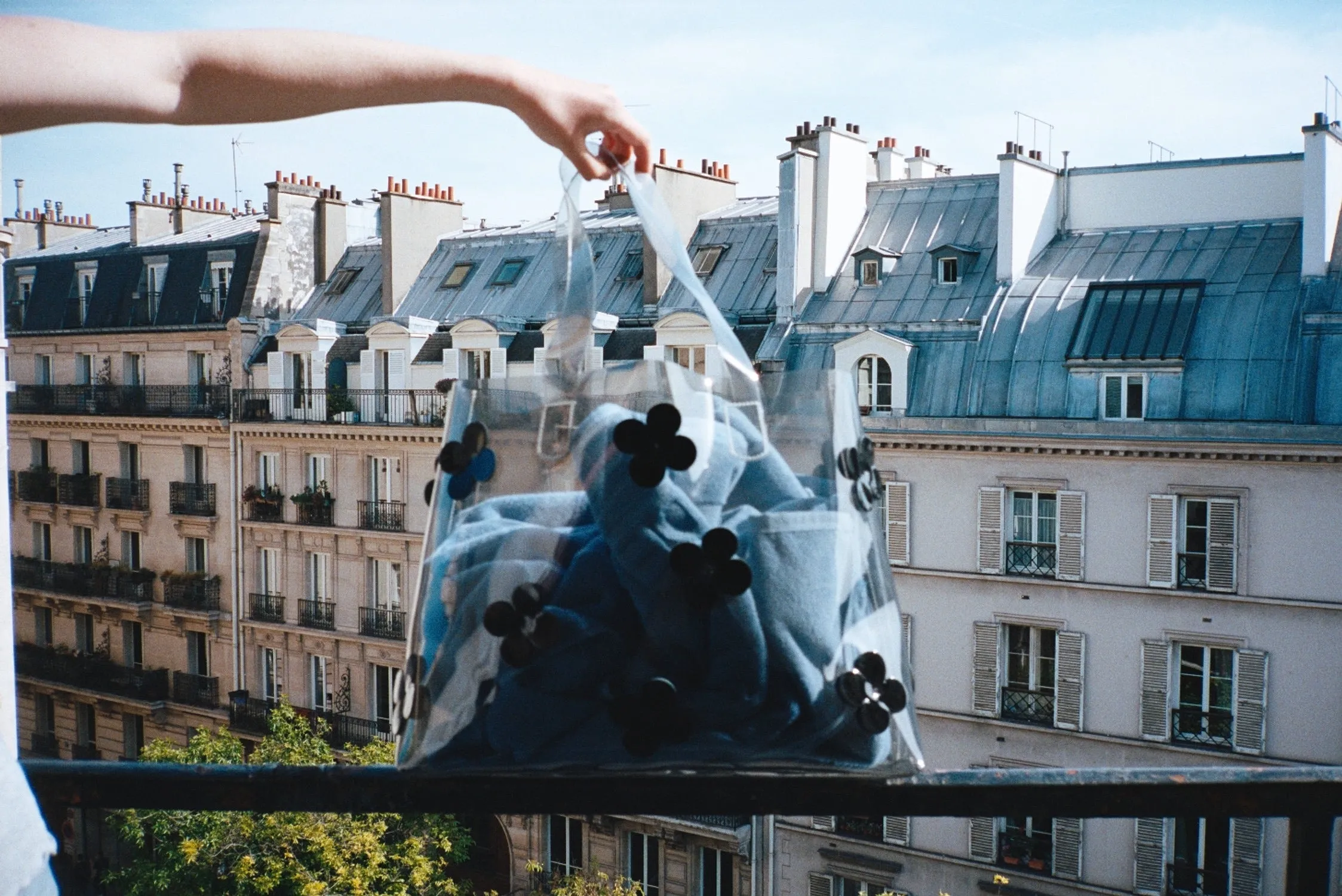 PICO TOTE, SMOKE sold by Maryam Nassir Zadeh product image thumbnail 4