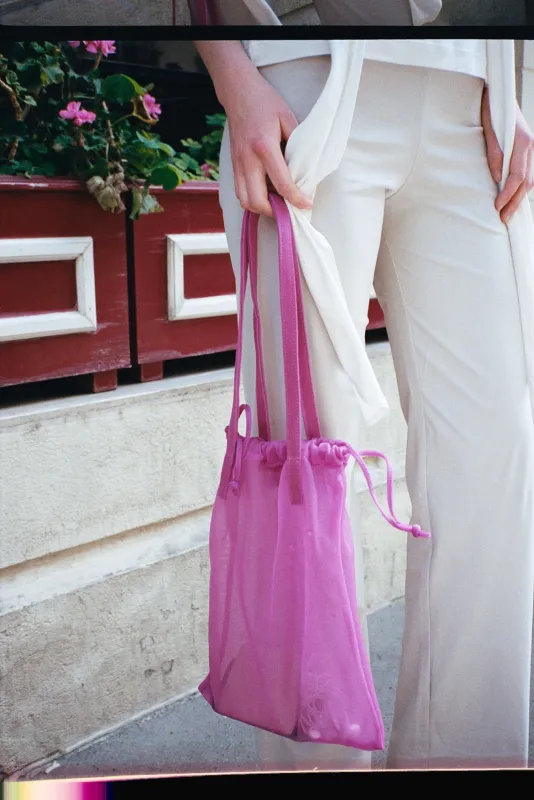 MULBERRY BAG, FUSCHIA made by Maryam Nassir Zadeh