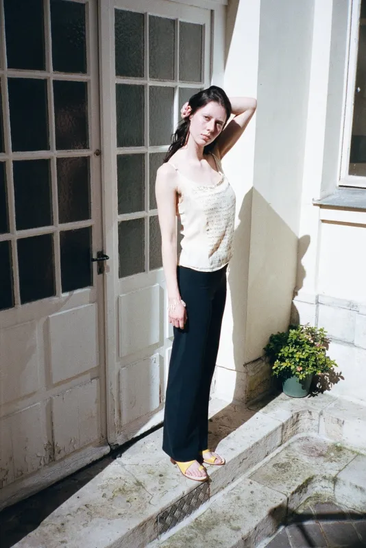 DANCE PANTS, BLACK made by Maryam Nassir Zadeh