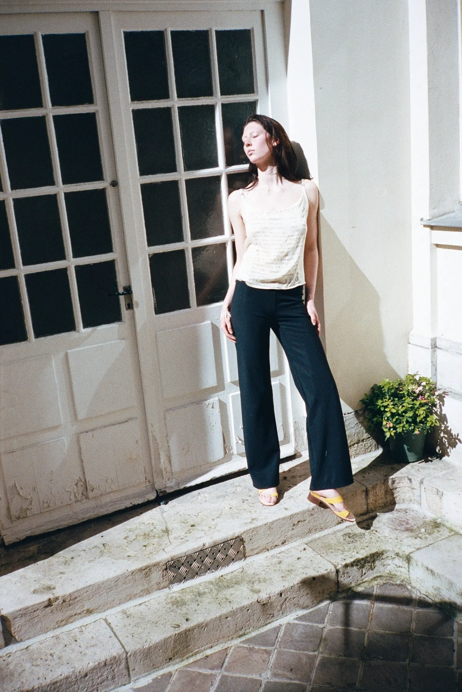 DANCE PANTS, BLACK sold by Maryam Nassir Zadeh product image thumbnail 3