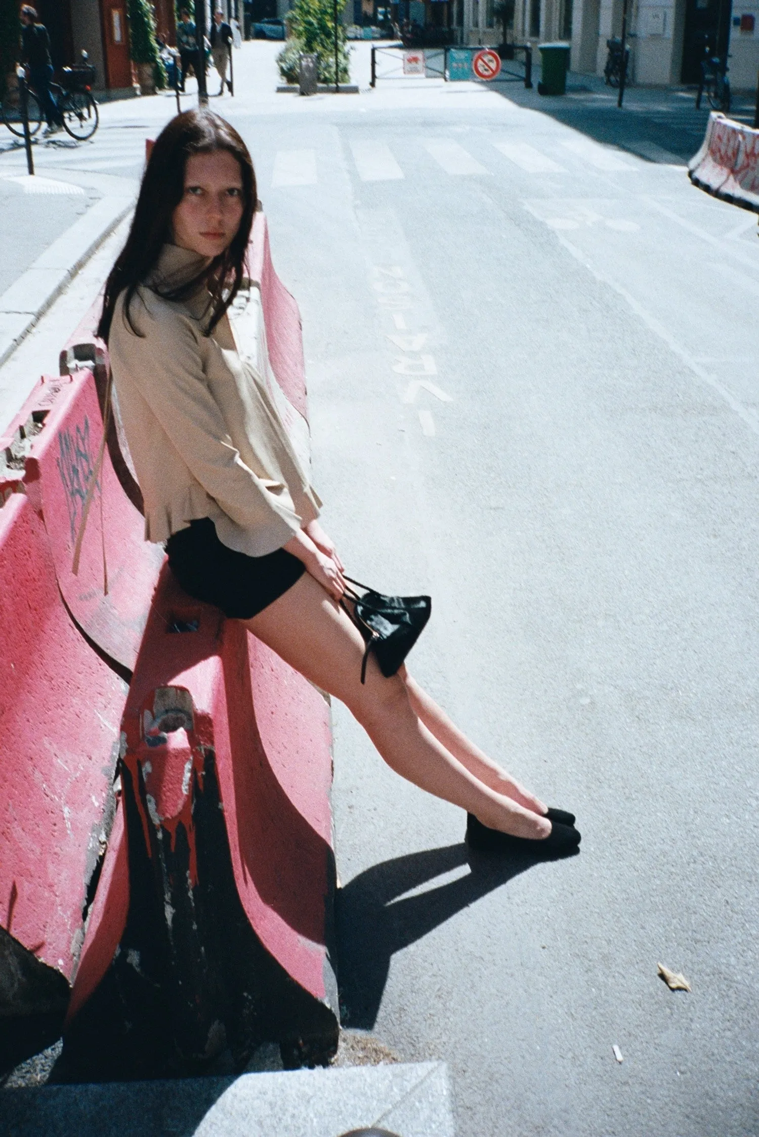 BISOU SKIRT, BLACK sold by Maryam Nassir Zadeh product image thumbnail 3