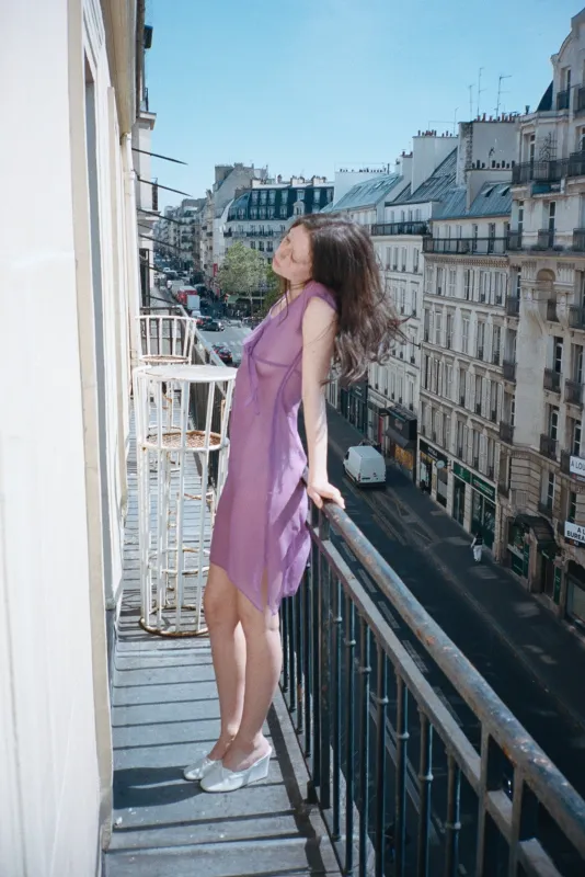 REINER DRESS, IRIS made by Maryam Nassir Zadeh