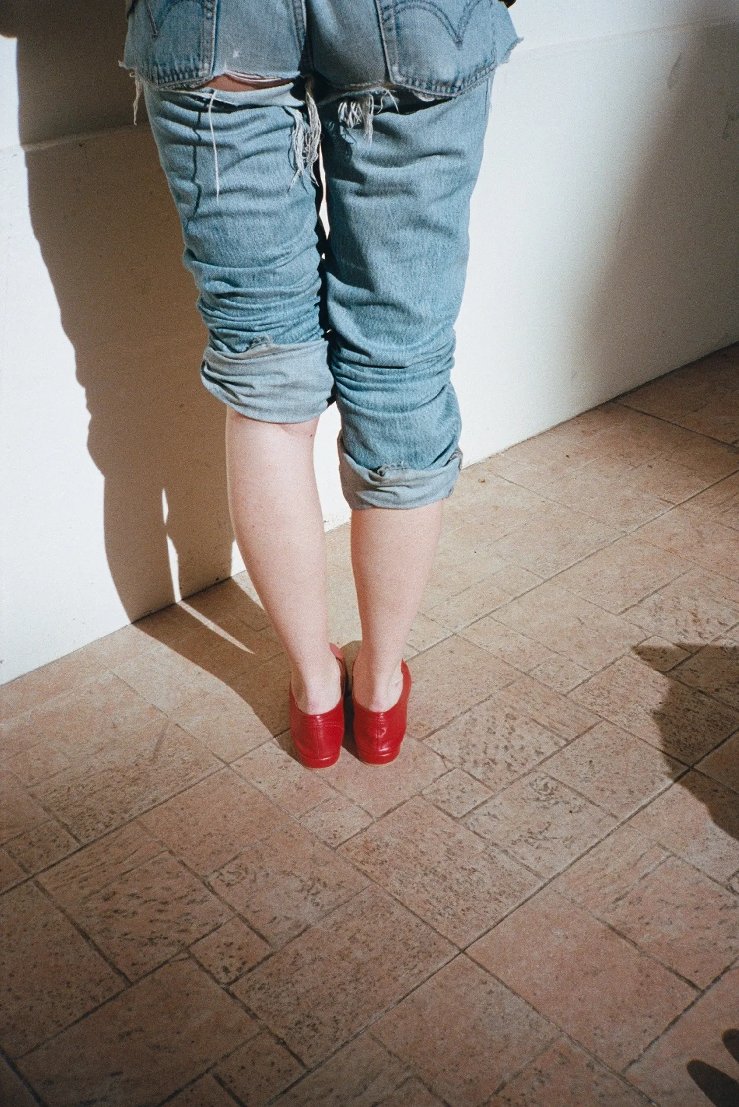 SERAFINA FLAT, ROSSO CALF sold by Maryam Nassir Zadeh product image thumbnail 4