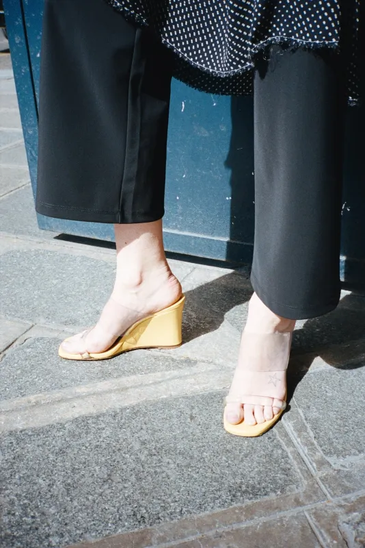 OLYMPIA WEDGE, MOUSSE made by Maryam Nassir Zadeh