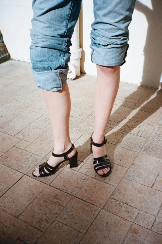 PALMA HIGH SANDAL, CAROB made by Maryam Nassir Zadeh