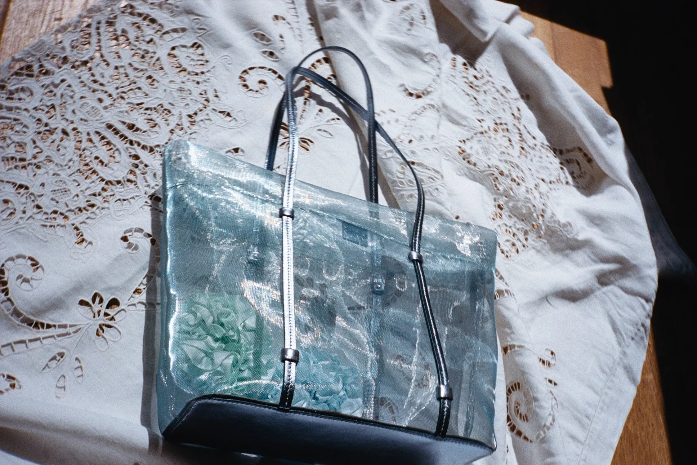 BONITA TOTE, IRIS sold by Maryam Nassir Zadeh product image thumbnail 4