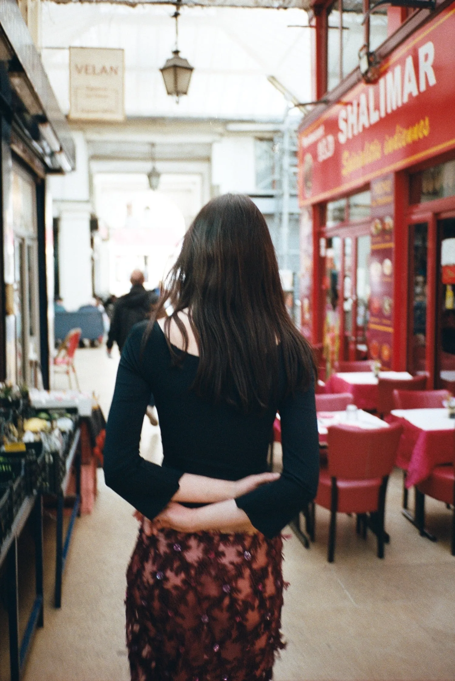WHISPER TEE, BLACK sold by Maryam Nassir Zadeh product image thumbnail 2