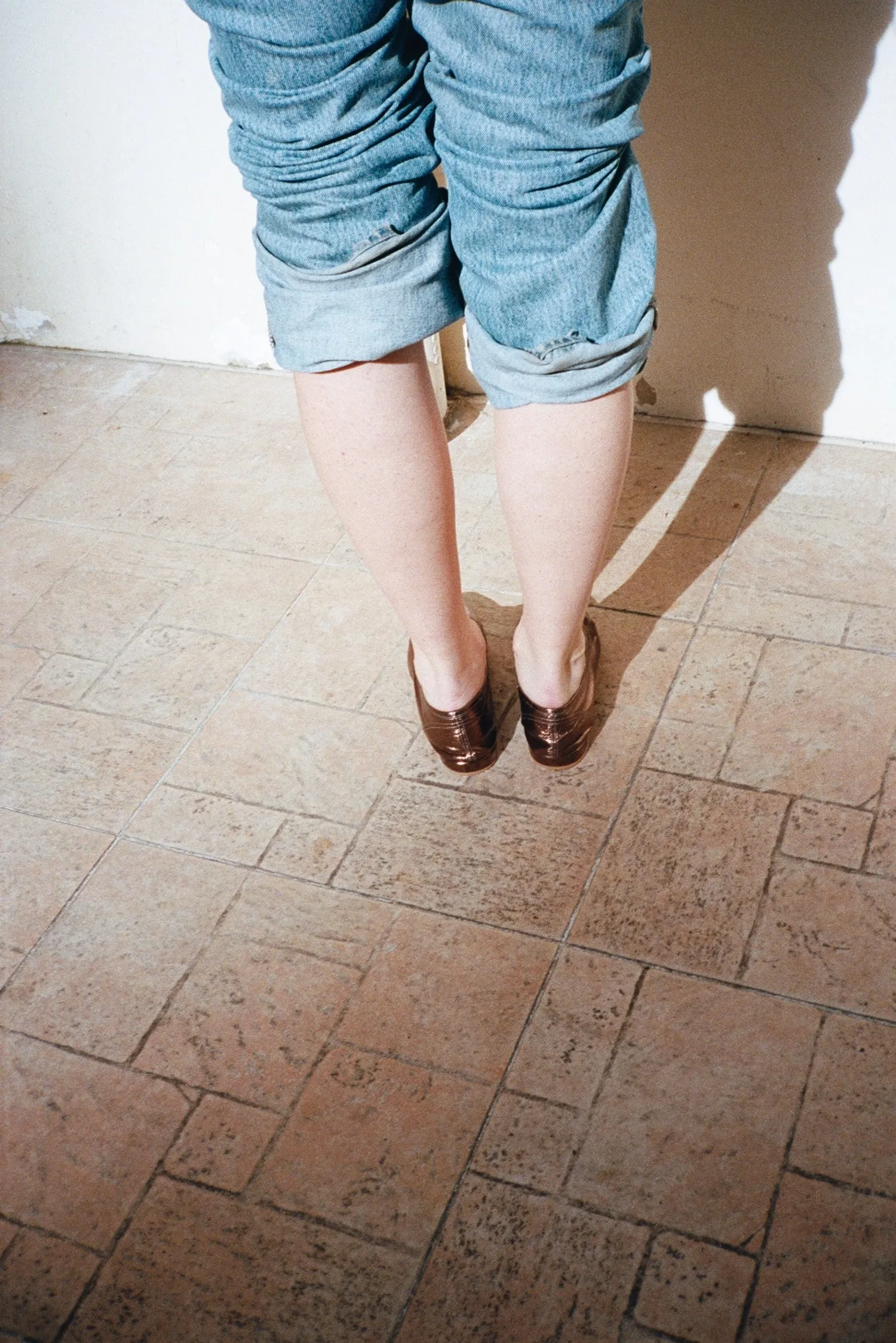 SERAFINA FLAT, DEEP BRASS sold by Maryam Nassir Zadeh product image thumbnail 4