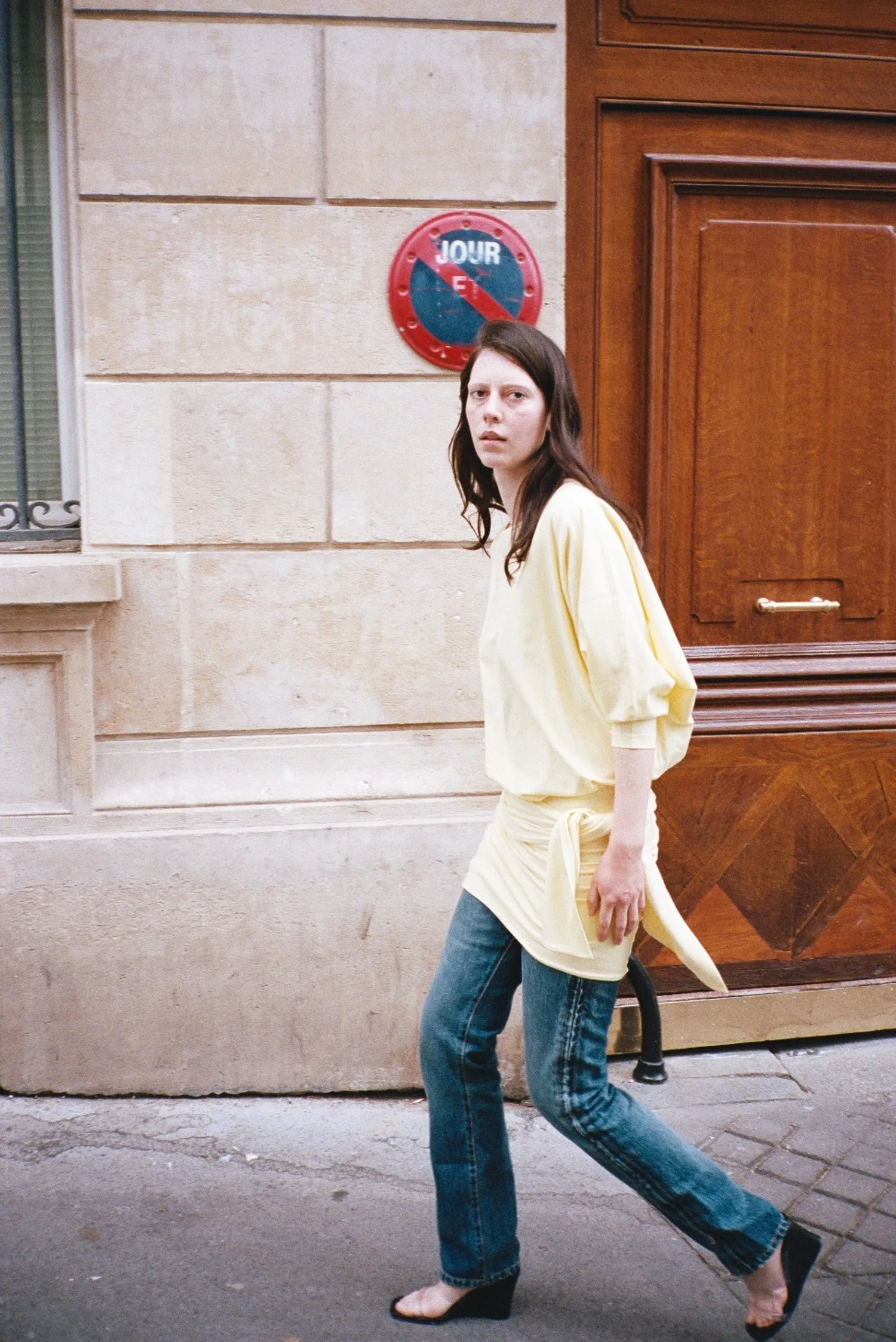 HELENA DRESS, BUTTER sold by Maryam Nassir Zadeh product image thumbnail 5