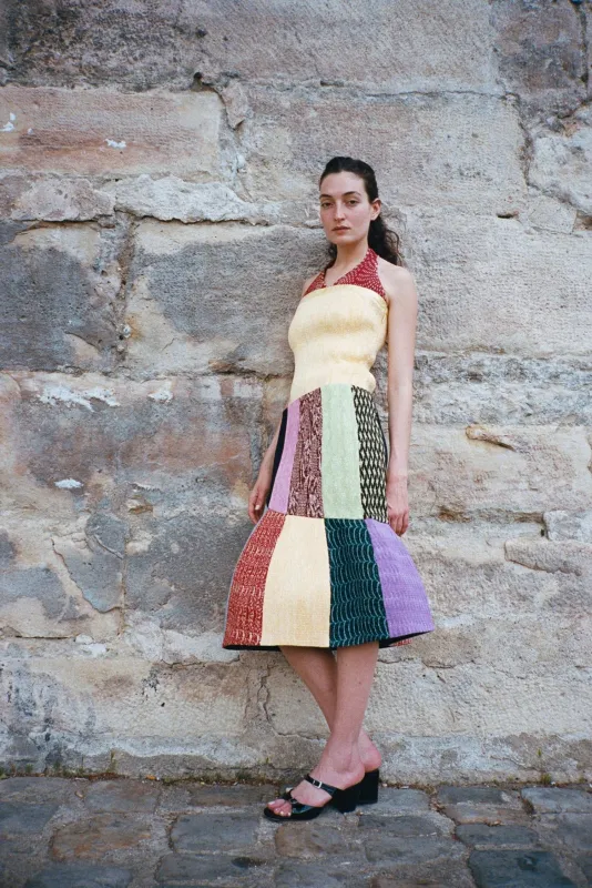 MAMAN MIDI SKIRT, MULTI made by Maryam Nassir Zadeh