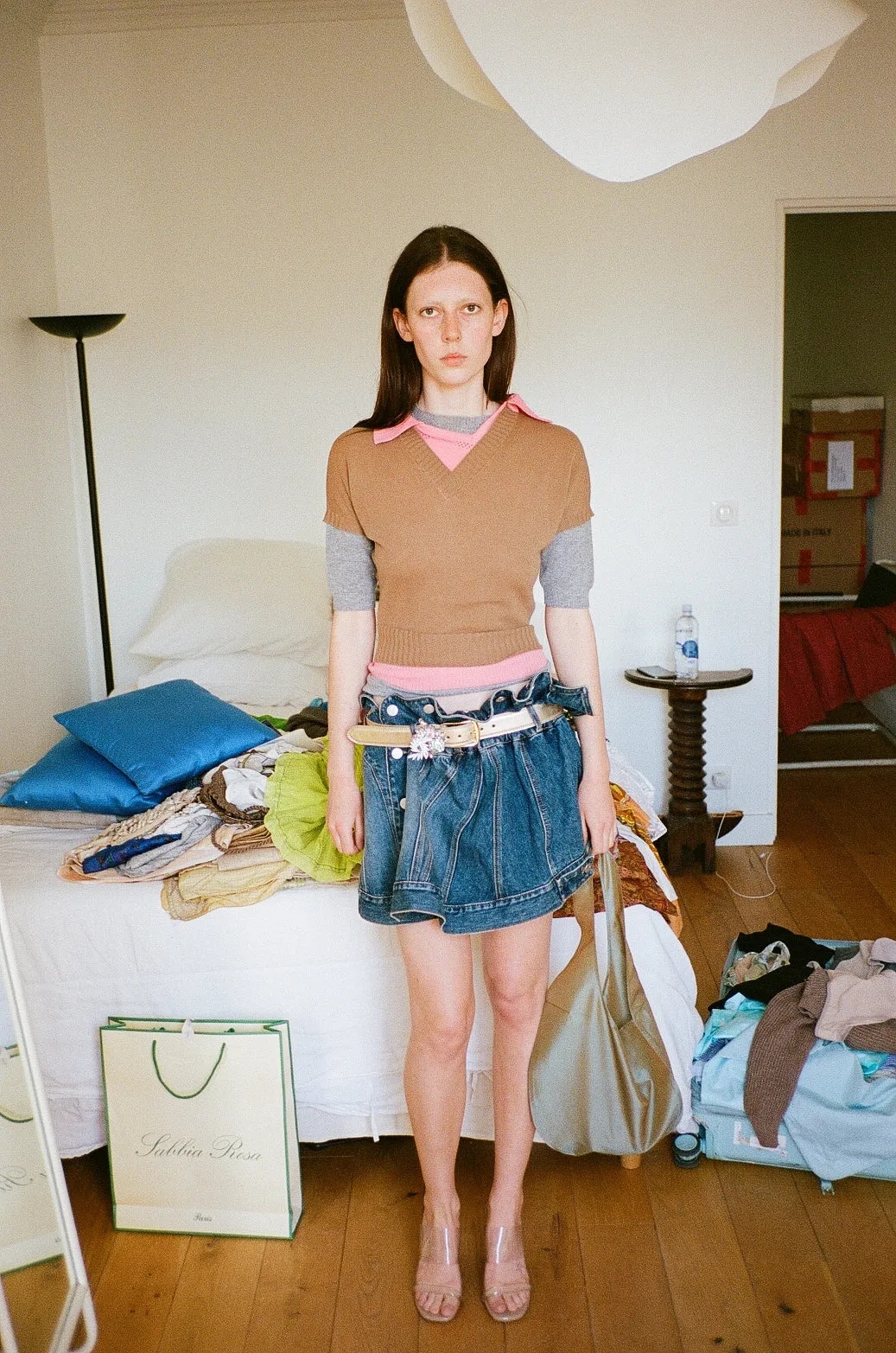 BROOCH BELT, GOLD sold by Maryam Nassir Zadeh product image thumbnail 3