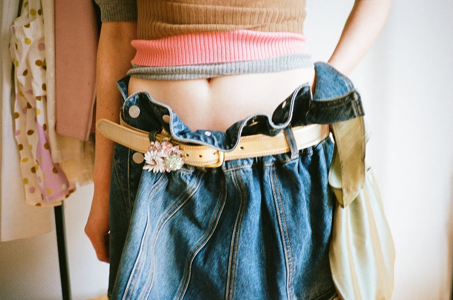 BROOCH BELT, GOLD sold by Maryam Nassir Zadeh product image thumbnail 4