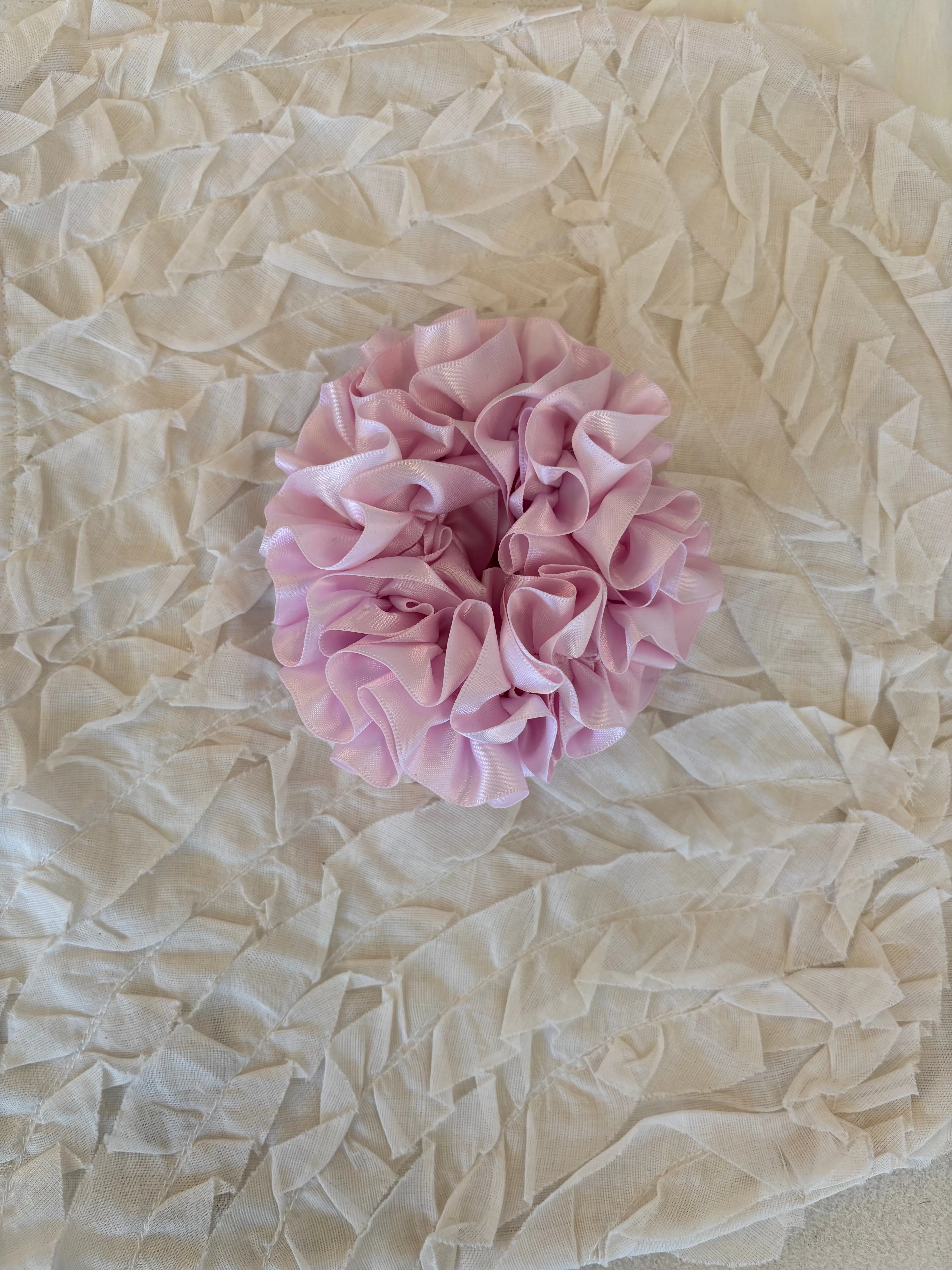 CARNATION SCRUNCHIE, ICY PINK sold by Maryam Nassir Zadeh product image thumbnail 3