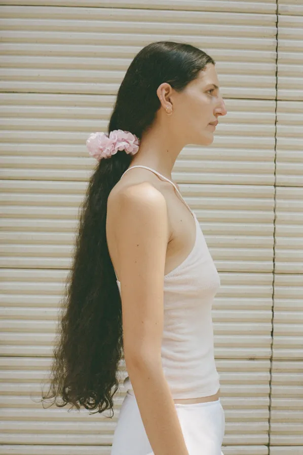 CARNATION SCRUNCHIE, ICY PINK sold by Maryam Nassir Zadeh product image thumbnail 5