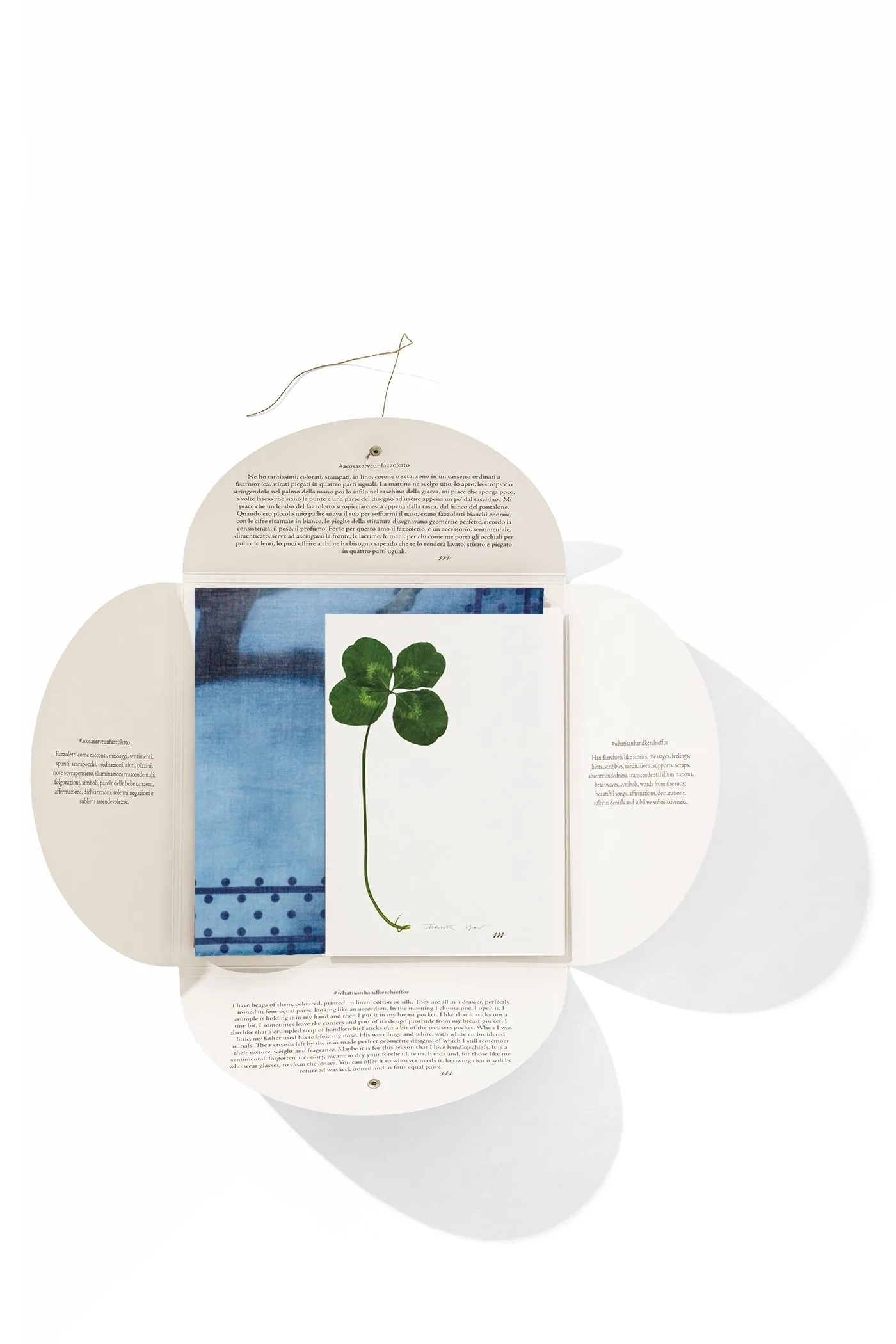 HANKY1 sold by Massimo Alba product image thumbnail 2