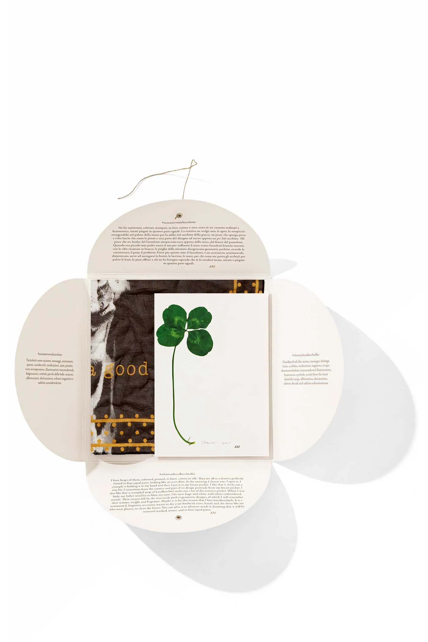 HANKY1 sold by Massimo Alba product image thumbnail 2