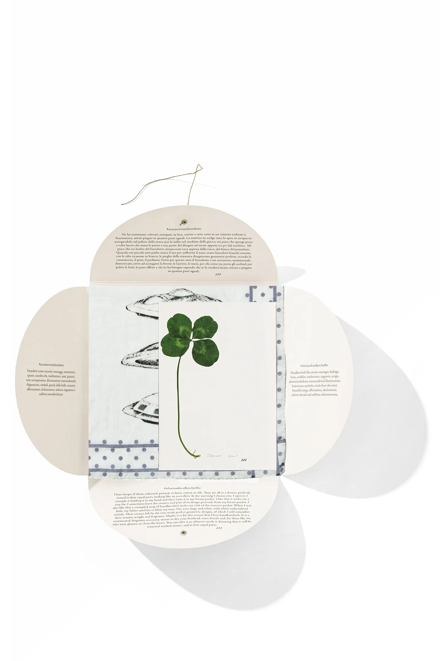 HANKY1 sold by Massimo Alba product image thumbnail 2