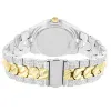 Men's Two Tone Cuban Link Band Gold Face Watch sold by Master Of Bling