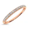 14K Rose Gold Diamond 1/8 Ct.Tw. Machine Band sold by Master Of Bling