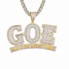 God Over Everything GOE Religious Bling Rapper Pendant sold by Master Of Bling
