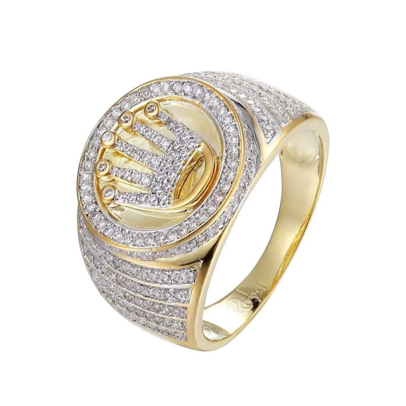 Presidential Crown  Men's Luxury Ring sold by Master Of Bling
