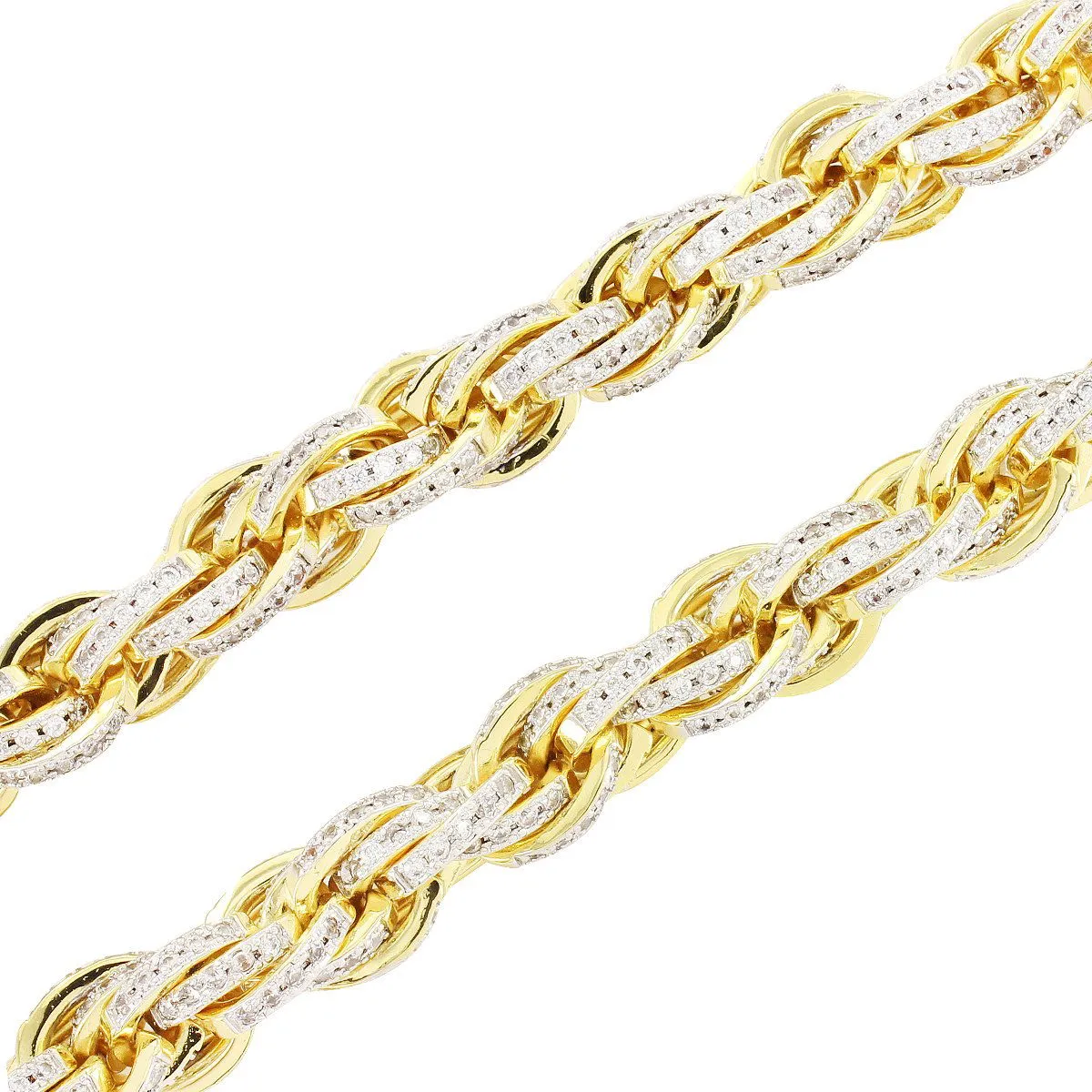 Men's 9mm 30" Custom Rope Necklace sold by Master Of Bling product image thumbnail 3
