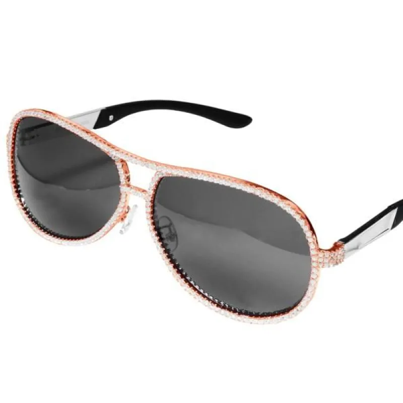 Men's Designer Metal Custom Sunglasses Shades sold by Master Of Bling